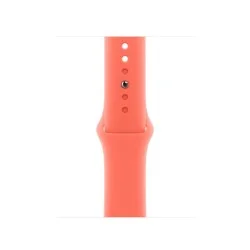 Apple Watch Strap 42/44 Mm Silicone Sport Band With Perforations And Pin‑And‑Tuck Closure Rockrose – Pink